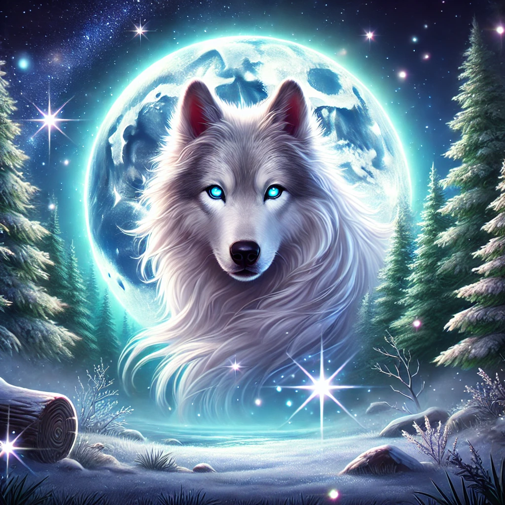 Lady Wolf Moon Holiday